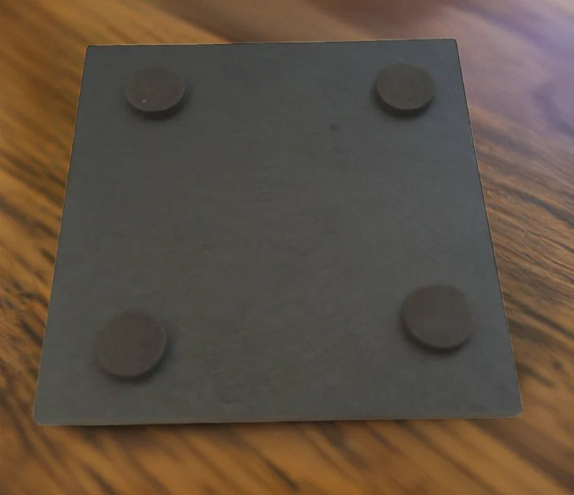 Fingerprint Slate Coaster