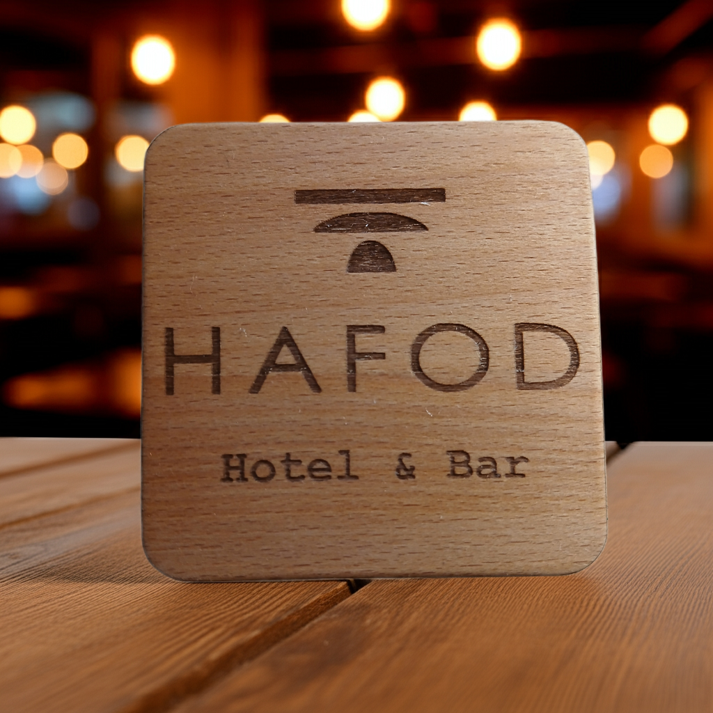 Bulk / Trade, Round or Square Steamed Beech Wood Drink Coasters, 95mm x 95mm or 95mm Diameter.
