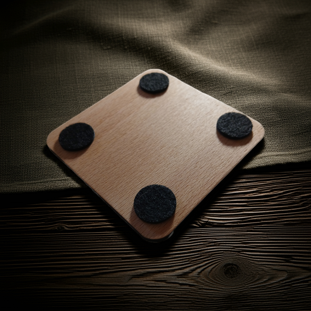 Bulk / Trade, Round or Square Steamed Beech Wood Drink Coasters, 95mm x 95mm or 95mm Diameter.
