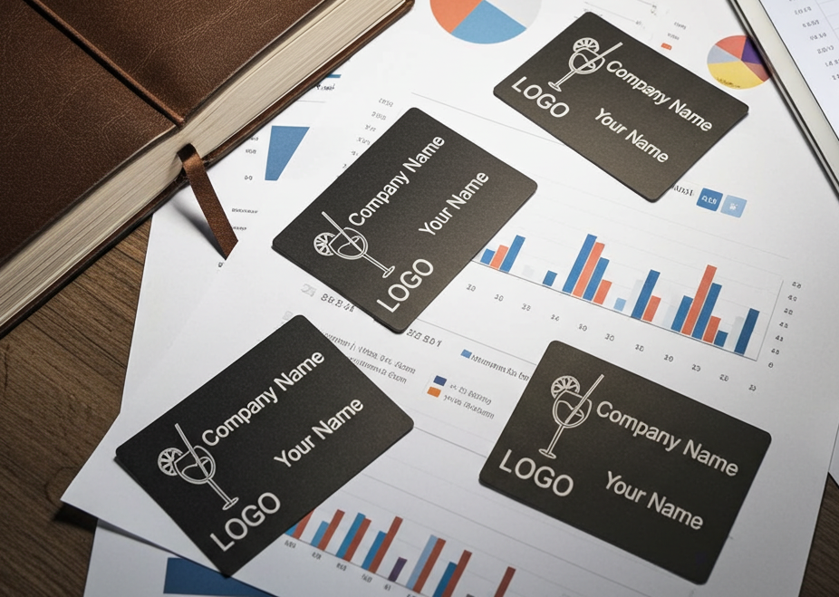 Business Cards - Metal- 1mm thick, durable, stylish and professional looking. QR Codes engraving available.