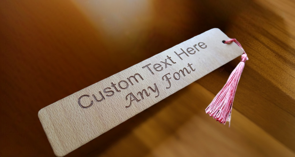 Customise your Own Bookmark with Tassel. Children's bookmark. Any Font.