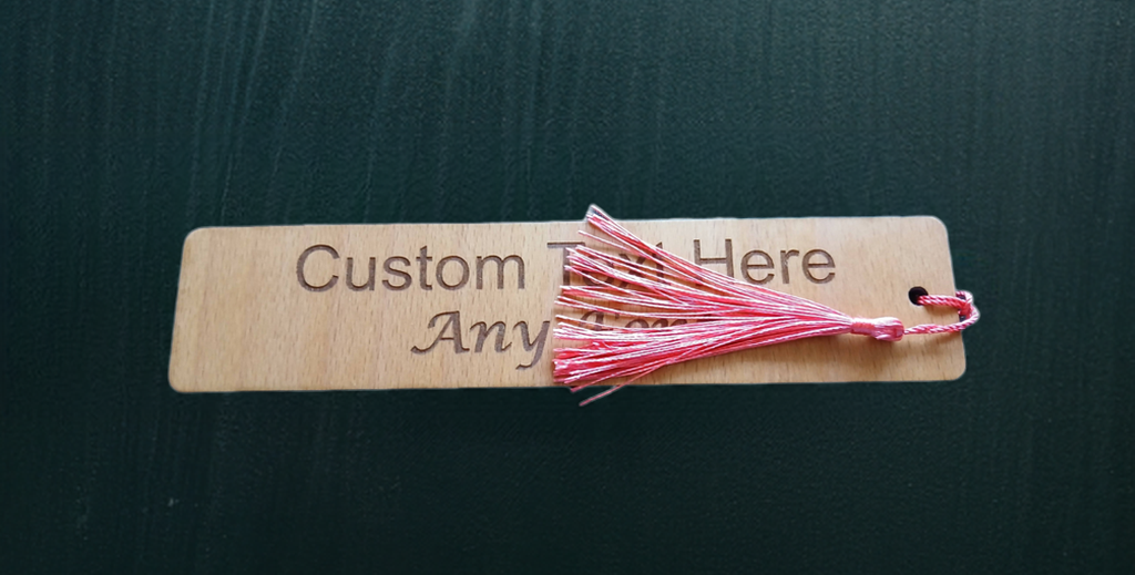 Customise your Own Bookmark with Tassel. Children's bookmark. Any Font.