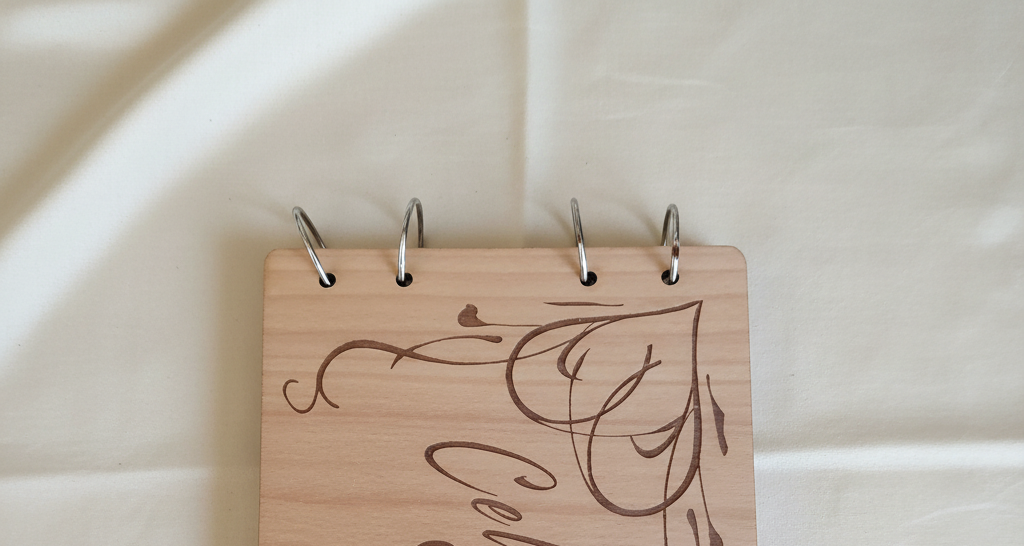 Luxury, Bespoke, Personalised Wood Party / Celebration Guest Book. Engraved. Made to Order.