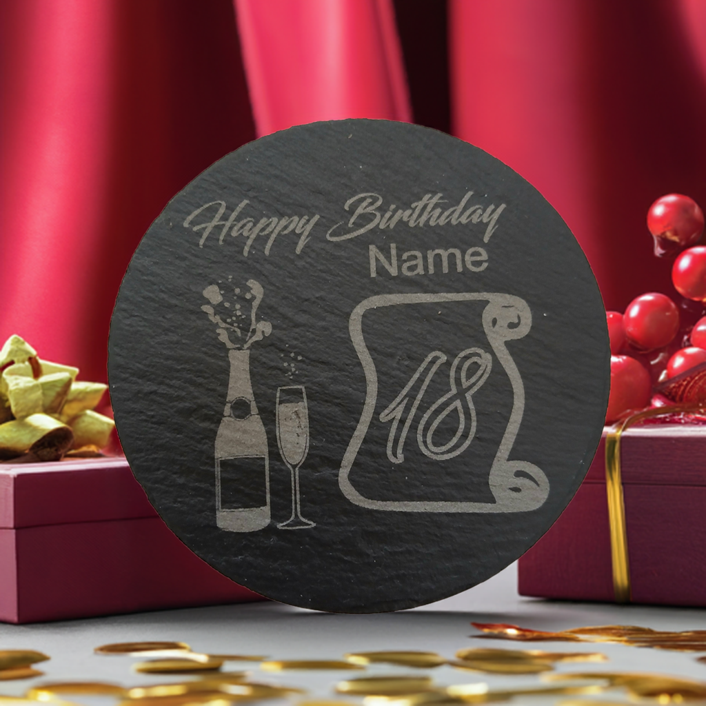 Personalised Coasters - Birthday