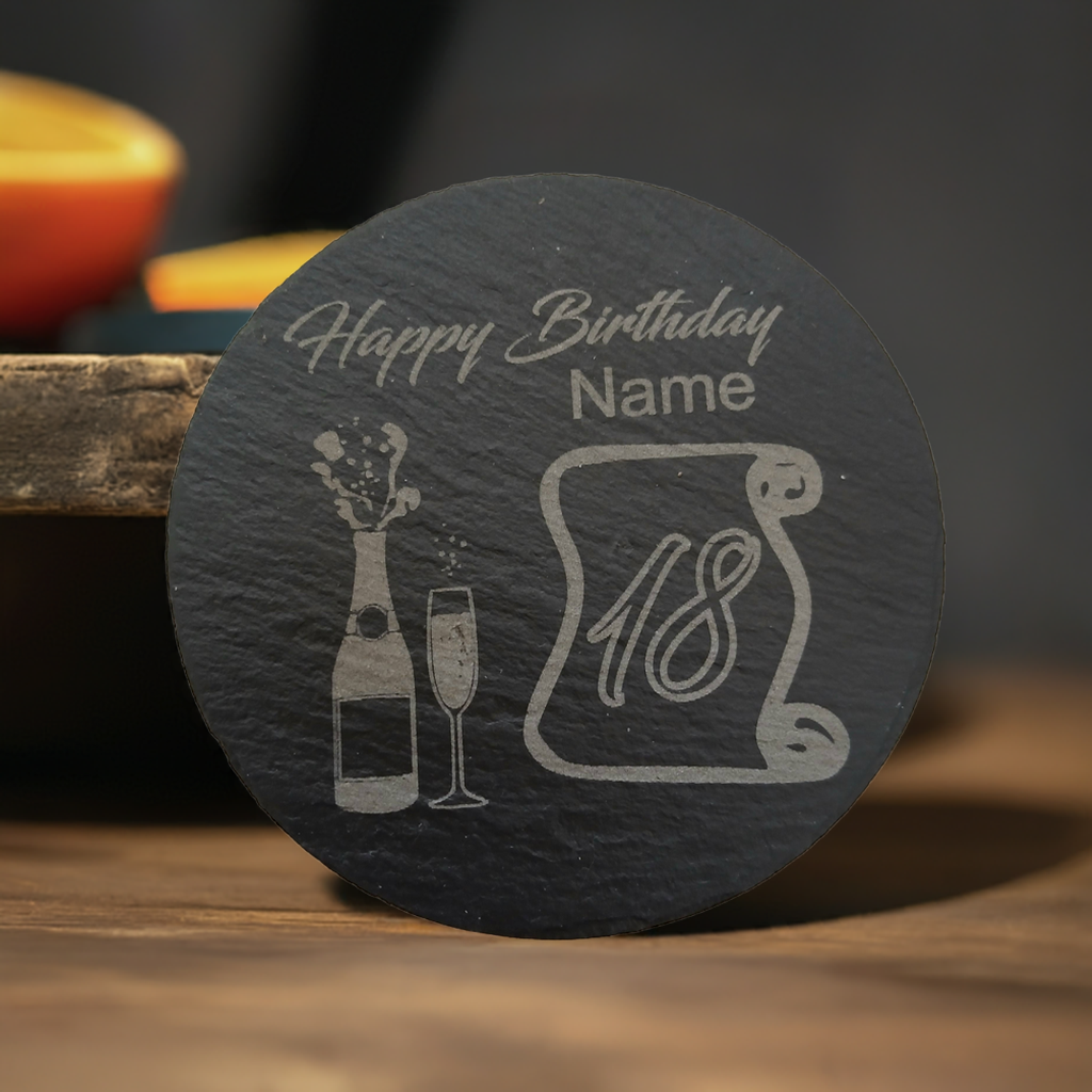 Personalised Coasters - Birthday