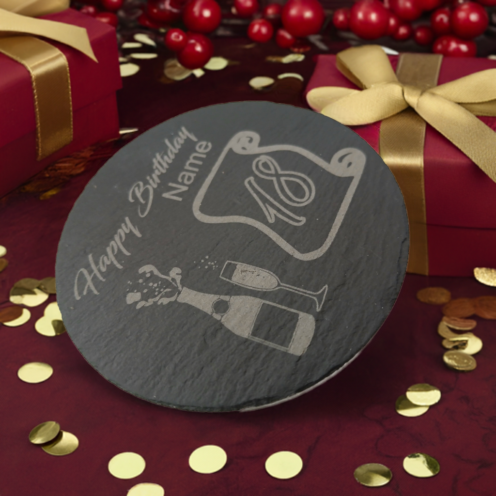 Personalised Coasters - Birthday