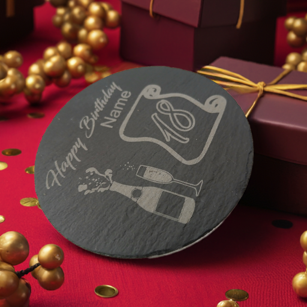 Personalised Coasters - Birthday