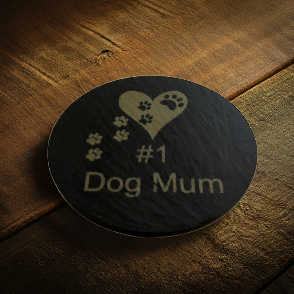 Personalised Coasters - #1 Dog