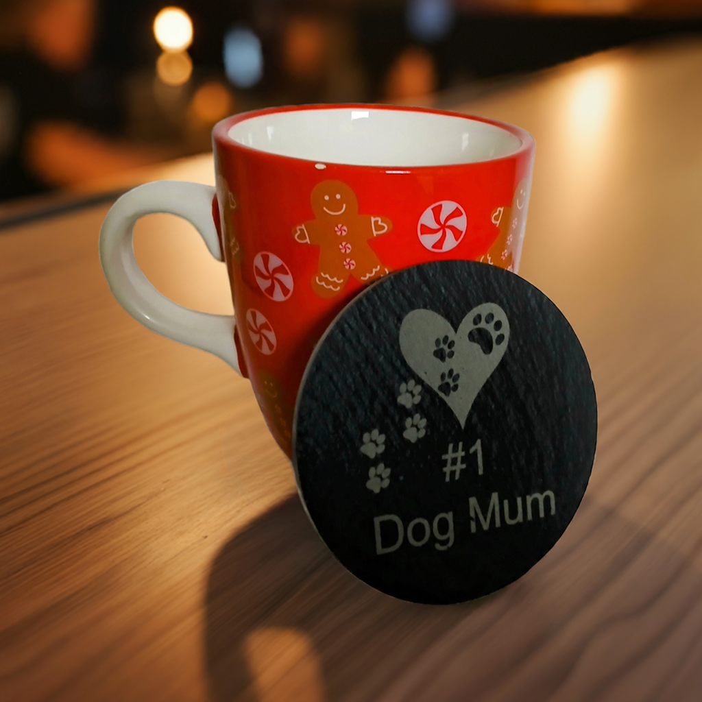 Personalised Coasters - #1 Dog
