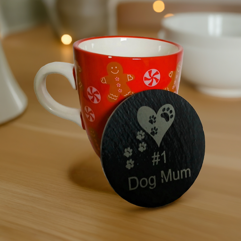 Personalised Coasters - #1 Dog