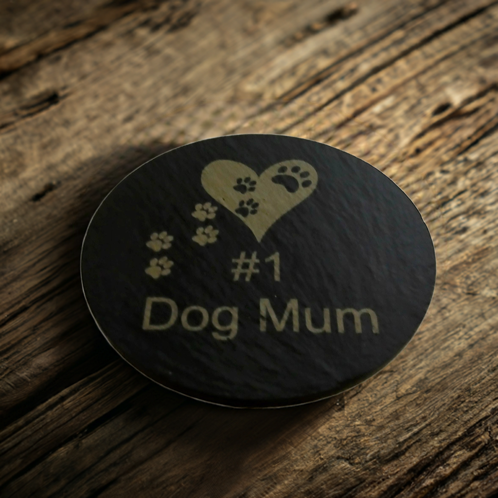 Personalised Coasters - #1 Dog