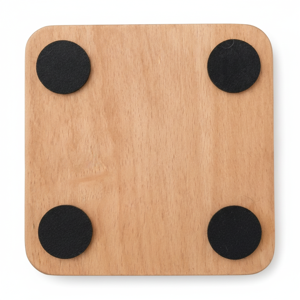 Set of 6 Bespoke -Personalise Your Own Drink Coasters. Anniversary. Steamed Beech Wood. Any Font