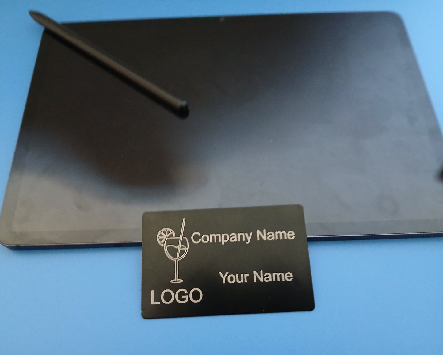 Business Cards - Metal- 1mm thick.