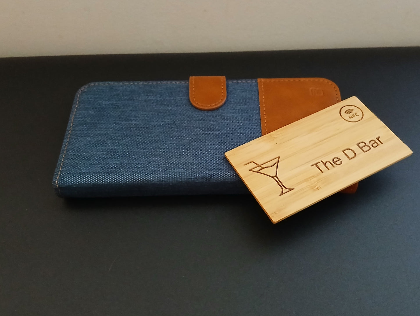 Business Cards - Bamboo Wood NFC. Credit Card Size. 1.5mm thick.