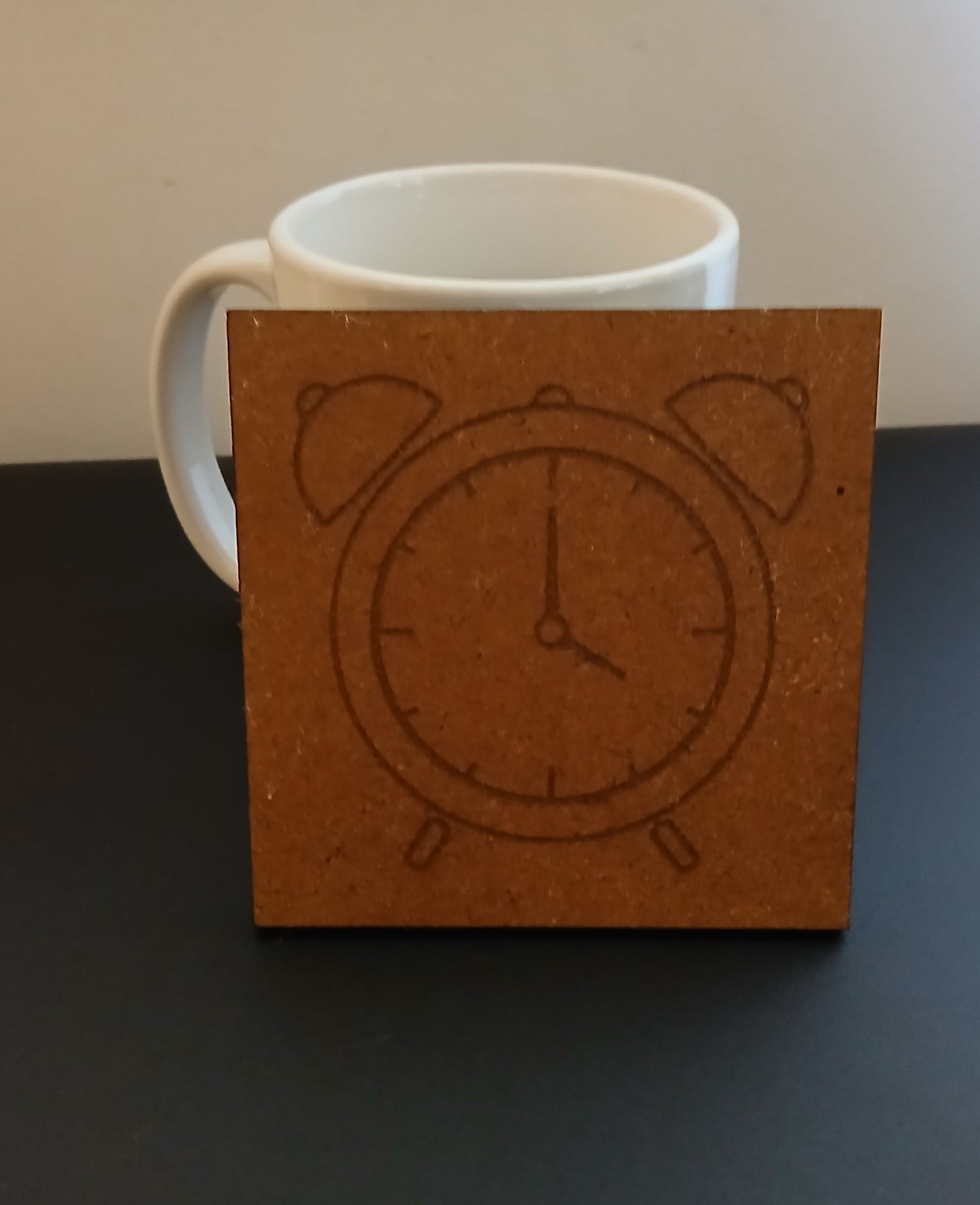 Wood Coasters Time Theme ( 2 designs)