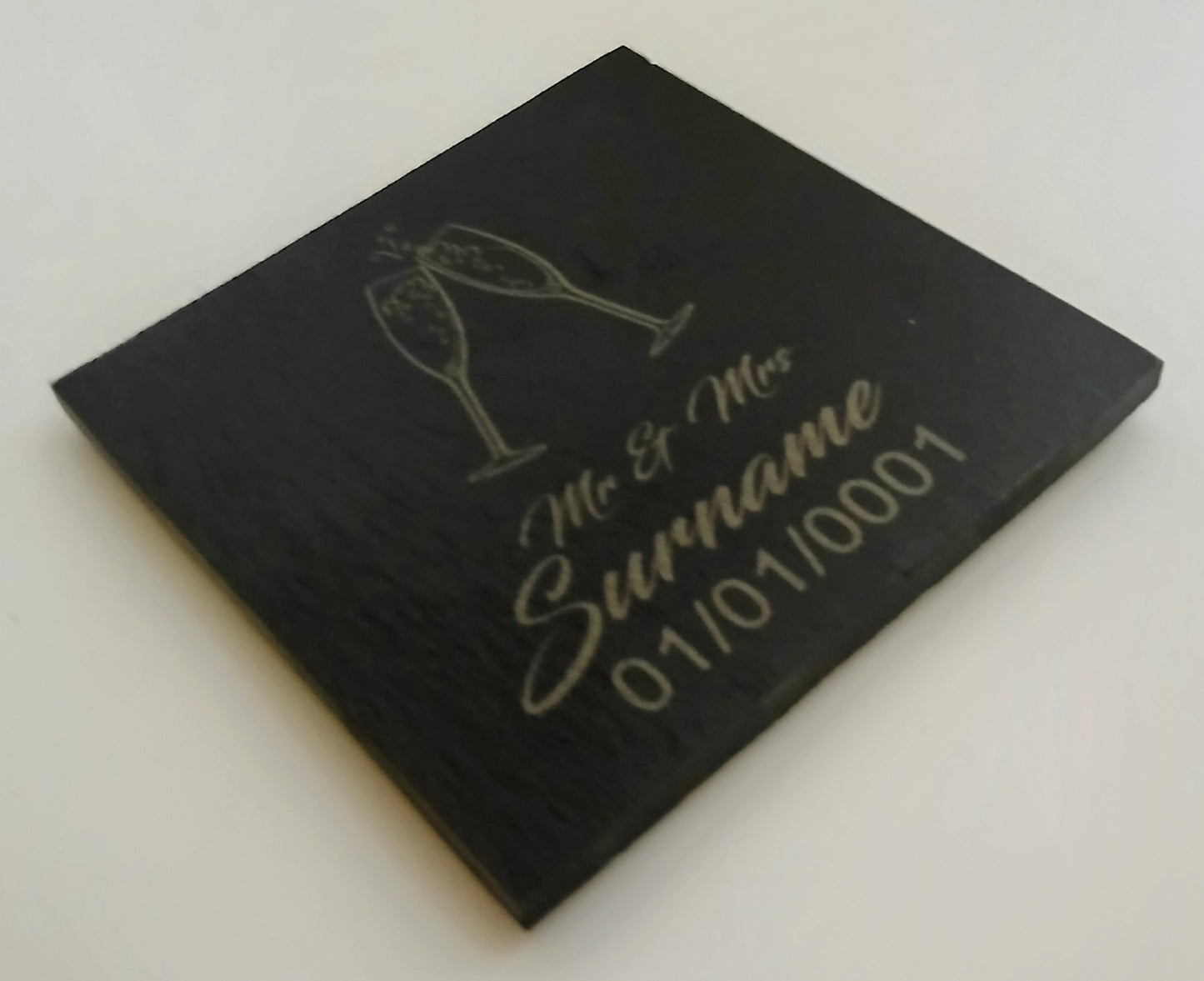 Personalised Coasters - Wedding