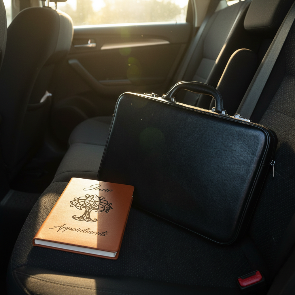 Bespoke,  Hardback Personalised A5 notebook. PU Tan Leather, Hardback with Lined paper.