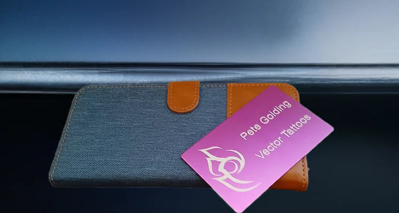 Bulk / Trade, Metal- 1mm thick, durable, stylish and professional looking. QR Codes engraving available
