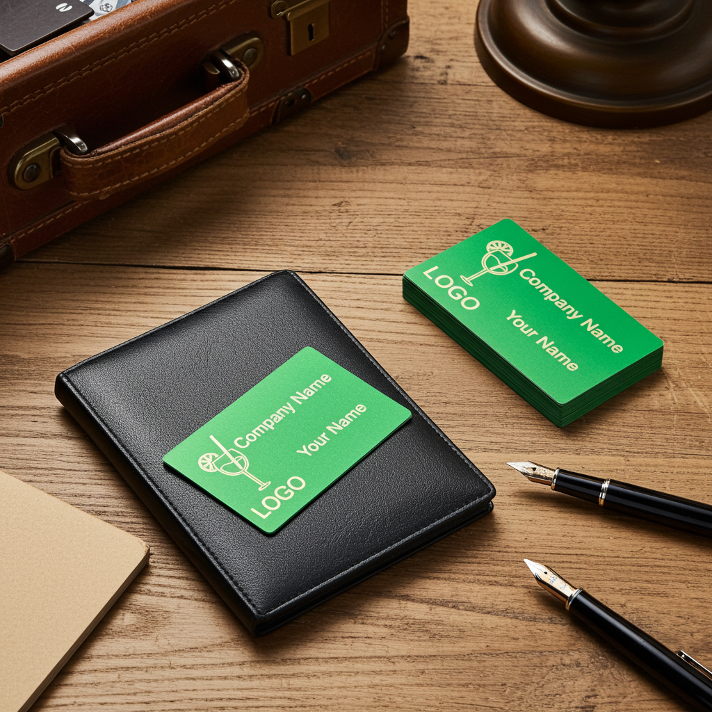 Business Cards - Metal- 1mm thick, durable, stylish and professional looking. QR Codes engraving available.