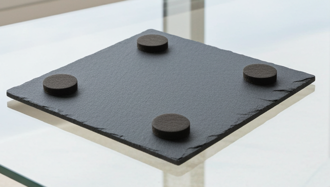 Fingerprint Slate Coaster