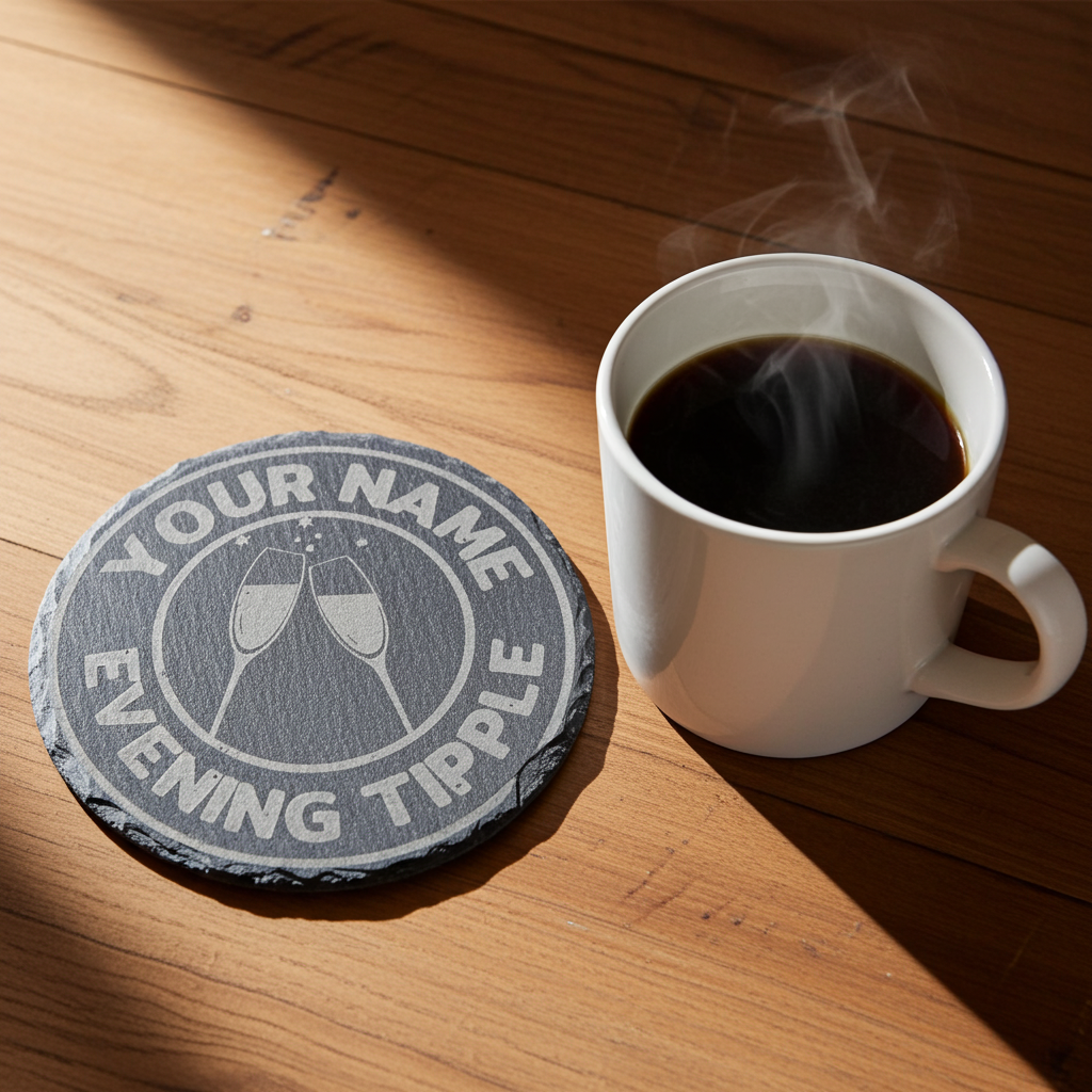Personalised Coasters - Evening Tipple