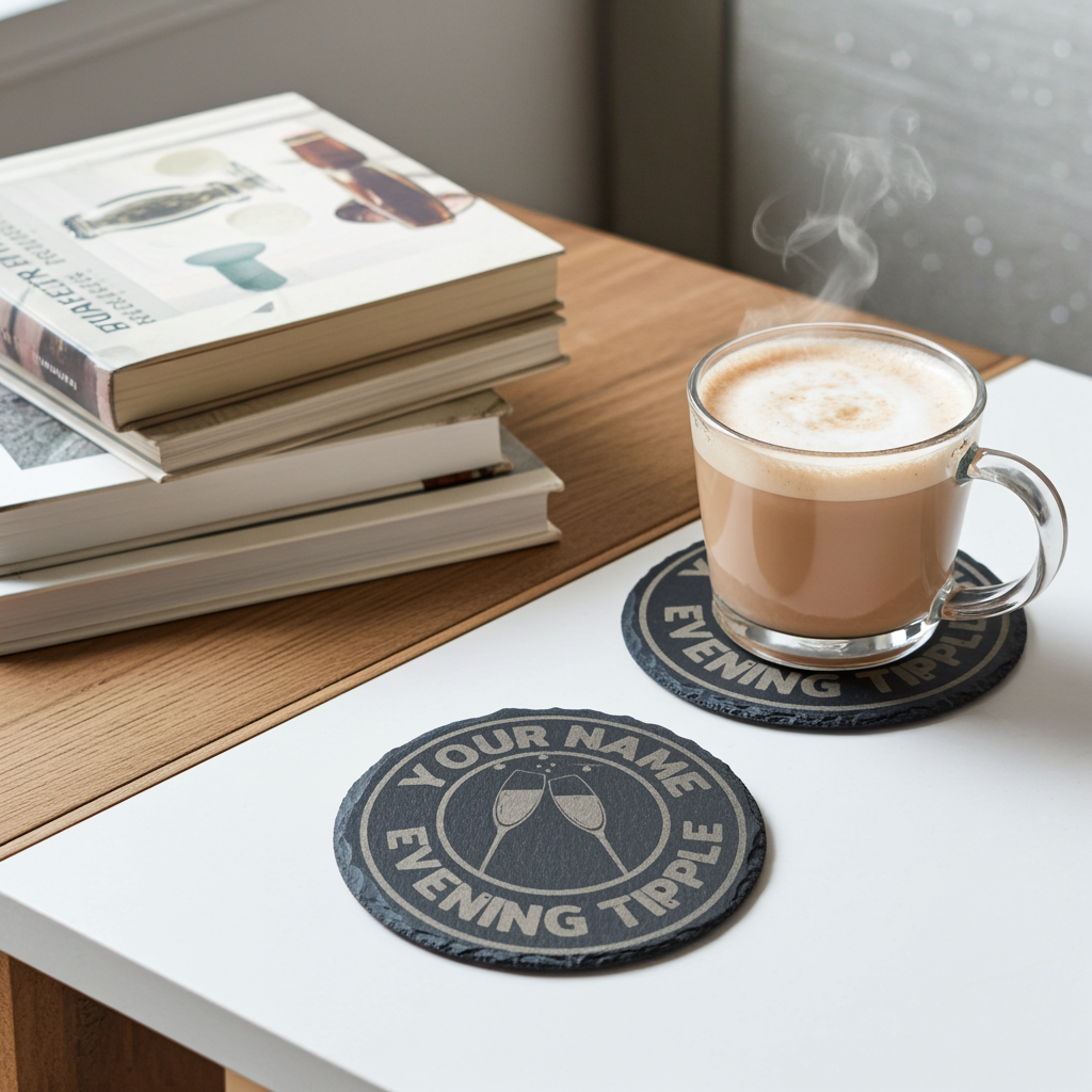 Personalised Coasters - Evening Tipple
