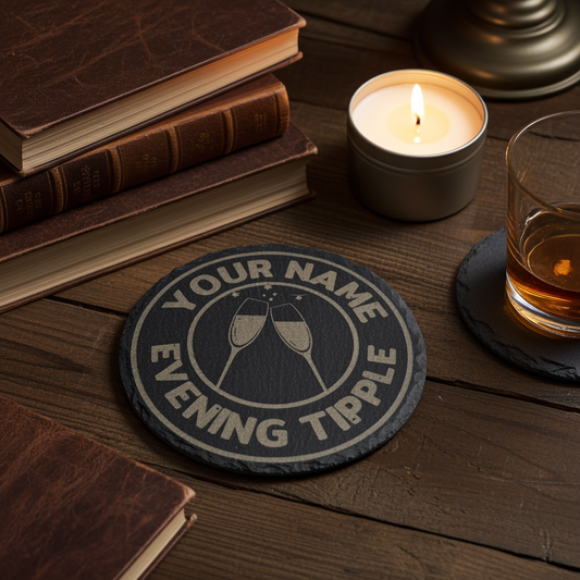 Personalised Coasters - Evening Tipple