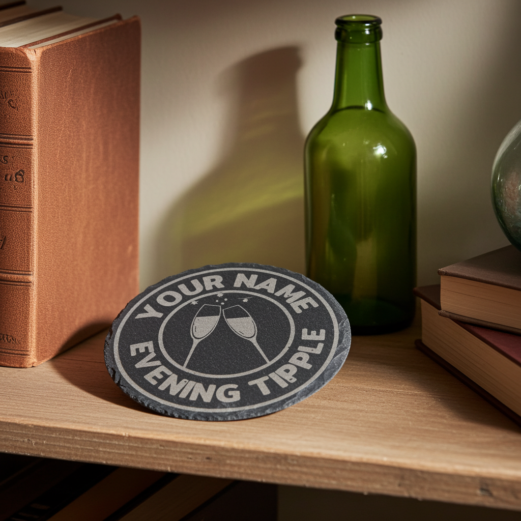 Personalised Coasters - Evening Tipple