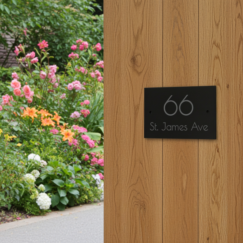 Personalised Quality Slate House Signs. 15cm x 10cm x approximately 1cm. Any Text and Font.