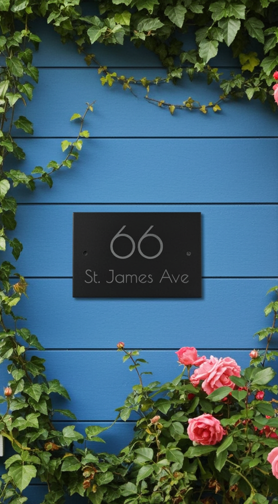 Personalised Quality Slate House Signs. 15cm x 10cm x approximately 1cm. Any Text and Font.