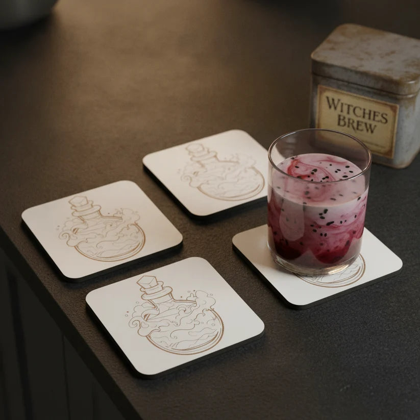 Children's Halloween Variety Box - 15pc  Set including, Spooky Coasters and Bookmarks.
