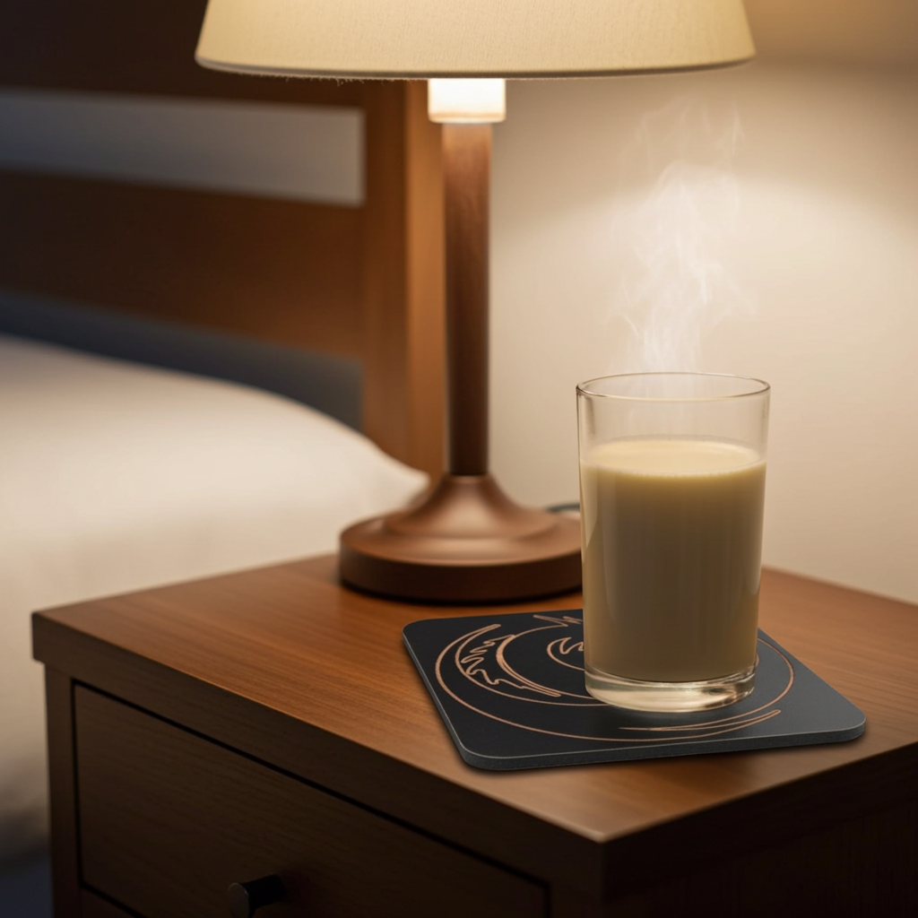 Set of 6 Dragon Wooden Coasters. Highly Decorative and Detailed Engravings, with bumper feet.