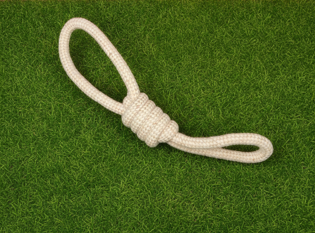 x2, Jute & Cotton rope toys, (40cm) + (37cm).